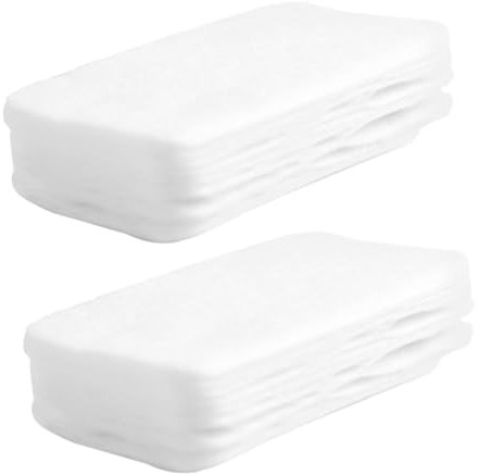 BEBEMOKO 200stücke Make-up Entferner Pads Gesicht Pads Reinigungspads Einweg Zum Entfernen Von Make-up Und Öl Für Erfrischendes Feuchtigkeitsspendendes Gesicht Klein Leicht Tragbar Für Tägl