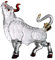 KESOTO Glas Flüssigkeits Dekanter Spender, Familie, Ehemann, Männer, Tier, Stier,