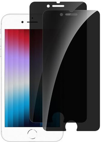 SkyKeep für (2 Stücke Folie Anti-spy iphone SE Panzerglas Anti-spy iphone 6 Schutzfolie Displayschutz Blickschutz, 9H Härte, Kratzfest