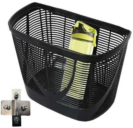 Bicycles Front Basket - Bicycles Storage Basket, Bikes Front Basket Bikes Basket, Front Handlebar Storage Basket, For Man And Woman Bikes, Mobility Scooter Basket, Easy Assembly, For Cycling, Shopping