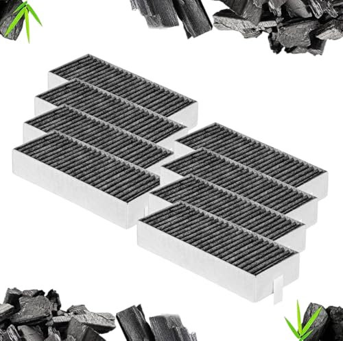 8 filtros de carbón activo para campana extractora, filtro de repuesto para Siemens HZ9VRCR0, Bosch HEZ9VRCR0, Neff Z821VR0, Gaggenau CA282111, Constructa CCZ9VRCR0