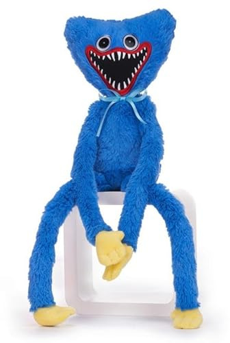 UKToyworld Huggy Wuggy Peluche da 53,3 cm Blu Horror Poppy Playtime Giocattolo Morbido