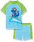 Playshoes Unisex Kinder Uv-schutz Bade-set Zweiteilig Schwimmshirt Badeshorts Badebekleidung, Dino, 110-116 EU
