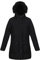 Regatta Womens/Ladies Voltera Heated Waterproof Jacket (16 UK) (Black)