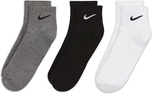 Nike Unisex Everyday Csh Ankl 3Pr Calzini Multi-Color S