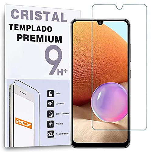REY Verre Trempé pour Samsung Galaxy A32 4G - Galaxy M21s, Protecteur d'écran qualité supérieure