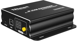 TESmart Stabiler HDMI KVM Extender Multipoint zu Multipoint 1080P 60Hz über ein einziges Cat5e/6 Kabel bis zu 120m/393ft, Maus & Tastatur Unterstützung (nur Transmitter)