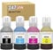 247.ink Compatible T49 Sublimation Ink Bottles for use with Epson SC-F100 SC-F500 SC-F501 Printers, Set of 4 (Black, Cyan, Magenta, Yellow)