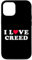 Hülle für iPhone 13 Ich liebe Creed Passender Creed-Name für Freundin und Freund