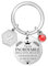 Bacaemo Tu es Incroyable Brillante Porte-clés Lettre Z Inspiration Cadeaux pour Femmes Filles Porte-clés Rappel Quotidien Idée pour Anniversaire Noël Cadeaux de Fin d'études (Z)