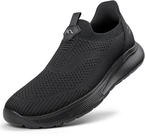 ODCKOI Slip on Sneakers Uomo Senza Lacci Scarpe Sportive Traspiranti Scarpe da Corsa comode Scarpe da Ginnastica Leggere Scarpe da Jogging all'aperto