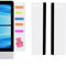 Yuannee Monitor Memo Board,2 PCS Acrylic Monitor Sticky Note Holder Post Note Holder Transparent Monitor Side Panel Sticky Note Holder Multifunction Memo Board for Office Desk Accessories