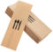 Cabilock 100piezas Porta Cubiertos De Papel Kraft Fundas para Utensilios para Bodas Y Fiestas Solución Práctica Y Sanitaria para Decoración De Mesas