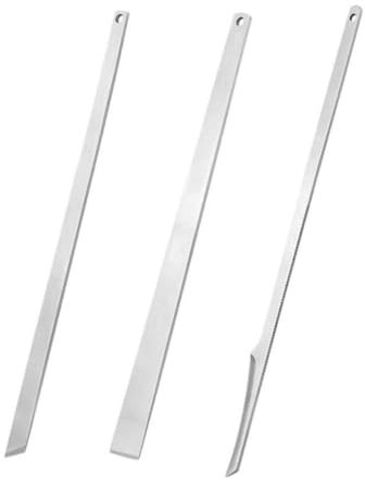 WRITWAA 3pezzi Strumenti Per Pedicure in Acciaio Inossidabile Kit Per Unghie Dei Piedi Per Manicure e Pedicure Per Rimuovere Cuticole e Unghie