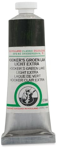 Old Holland : Classic Oil Paint : 40ml : Hookers Green Lake Light