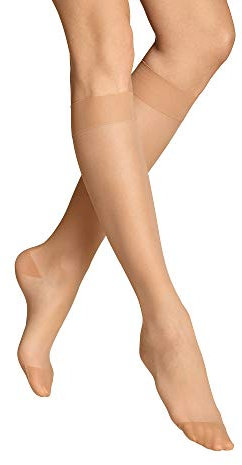 ITEM m6 - INVISIBLE KNEE-HIGH Damen | powder | S | L1 | Kompressionsstrümpfe im 15 DEN Look