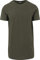 Urban Classics Men's Shaped Long Tee Camiseta, Olive, XXL UK