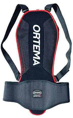 ORTEMA Ortho-MAX Light - Gr.S - Leichter & Verstellbarer Unisex Rückenprotektor - Level 1 für Ski/Snowboard | Bike | Water Sports & mehr