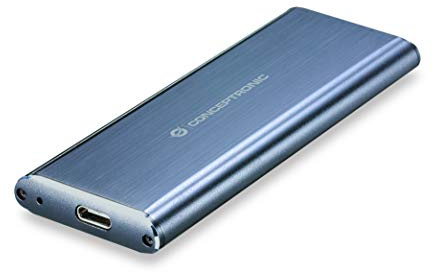 Conceptronic Festplattengehäuse M.2 SSD-Gehäuse USB 3.1 Type-C