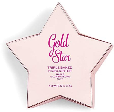 Revolution Beauty London, Star of the Show, Highlighter, Gold Star, 3.5g