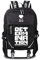 WANHONGYUE Undertale Spiel Cosplay Rucksack Schultasche Laptop Backpack mit USB-Ladeanschluss Schwarz / 3