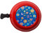 Fahrradklingel Blumen blau 55 mm - bbeBells 52379 - Glocke Klingel Läute Schelle -