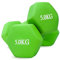 uunycos - Kurzhanteln Neopren 2er Set von 5 kg, Rutschfest, Anti-Roll-Design, Bequemer Griff, Krafttraining, Fitness, Pilates, Training, Fitnessstudio, Gymnastikhanteln (Grün)