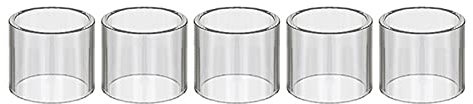 5 Stück gerades Mini-Glasrohr passend für Melo 2 / passend für Melo 3 Mini Nano/passend für Melo 4 D22 D25 / passend für Melo RT 22 25 300 6,5 ml 3,5 ml GLASRÖHRE