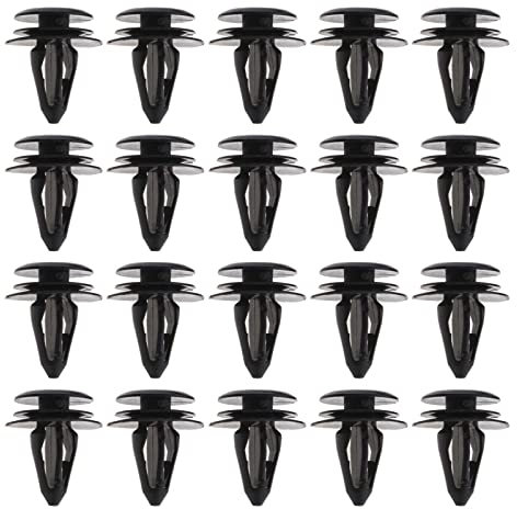 ECSiNG 20 Stück Kofferraum-Regal-Clips 10116060 Kompatibel mit MG ZS 2017–2021 Kompatibel mit MG 3 2018–2021 Auto-Schnur-Clips, Halterungen