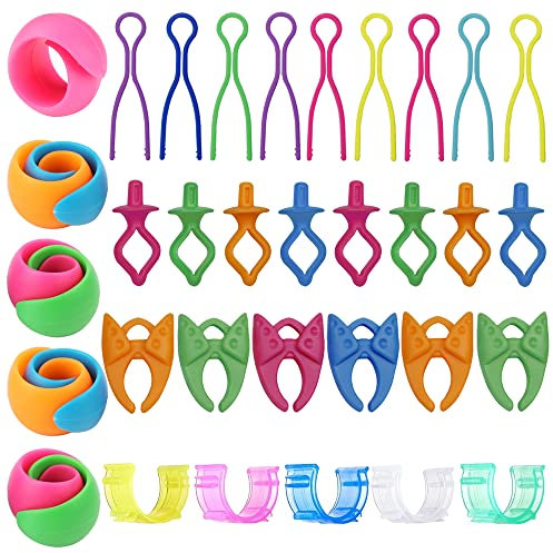 Sctmda Spulenhalter 93 Stücke Garnspulenhalter Spulenfadenhalter Garnrollenhalter Clips Bunte Bobbin Thread Buddies Spulenklemmen für Fadenspule Organisierendes