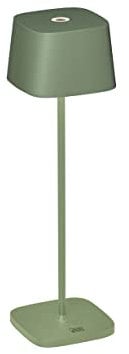 Konstsmide Akku-Tischleuchte Capri grüngrau | Indoor/Outdoor | 7814-630, Mintgrün