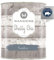Wanders Shabby Chic Kreidefarbe 750 ml - Kieselstein/Mittleres Graublau - Küchenmöbellack und Möbelfarbe ohne Schleifen. Chalk Paint, für Holz & mehr. Hohe Deckkraft, schnell trocknend