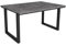 Skraut Home - Mesa Comedor | Mesa Fija Cocina y Salón | 140 | para 6 comensales | Muebles Comedor | Estilo Industrial | Cemento