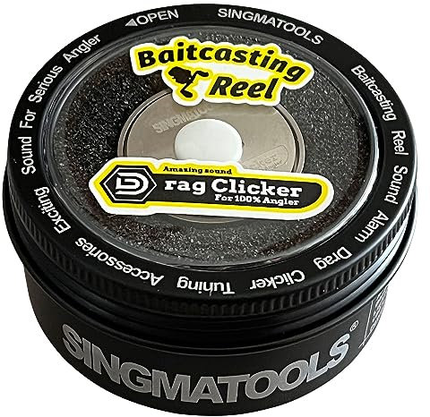 SINGMATOOLS Baitcast-Rolle Drag Clicker Kit Drag für Shimano SLX Tranx 150 Antares Metanium DC Calcutta Conquest Angelrolle Pflege Zubehör Upgrade Ersatzteile Bass Angelgerät