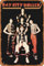 Zuhhgii Bay City Rollers Poster 30,5 x 20,3 cm Vintage Metall Blechschild Wohnkultur Garage Man Cave Wandkunst