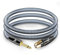 Impeto Cable XLR Hembra a Jack TS de 6,35 mm, XLR Cable Microfono 6,35 mm TRS Estéreo Balanceado Para Mixer, Micrófono, Altavoz, Amplificador, Equipo de Sonido- 1M