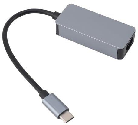 USB C to Ethernet Adapter, 2.5Gbps USB Type C to RJ45 Gigabit Ethernet LAN Network Adapter, for 7 8 8.1 10 for OS X