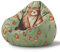 DreamRoots Sitzsack Kinder mit füllung - Sitzkissen Kinder Boden - Kinderzimmer Möbel - Sitzsäcke fürs kinderzimmer - Bean Bag S Happy Teddy