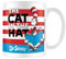 The Cat In The Hat Stripe Mug (12cm x 10.5mm x 8.7cm) (White)