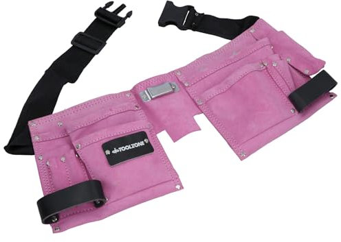 Ceinture à outils en cuir pochette de rangement/Outil/sac ROSE CHERS Porte-rouleau Mat TE452