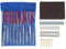 VGEBY Gitarre Reparatur Kit 20 Stücke Gitarre Brücke Sattel Nut Feile Set Schleifen Stein Schleifschwamm Kit für die regelmäßige Wartung der Gitarre Sportinggoods Reinigung, Guitar Files for Nut