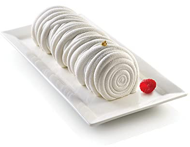 Silikomart | Silikon-Kuchenform Modern LANA, Antihaft, 1er Pack Kuchenform, 3D Design, 245 x 95 h 77 mm, Volumen 1200 ml, Made in Italy
