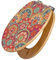 banjado Design WC Sitz Bambus Absenkautomatik 45,8x37,5cm / Toilettendeckel mit Absenkautomatik Holz/hochwertiger Bambus Klodeckel/WC-Sitz für gängigen Toiletten/Motiv Rosetten