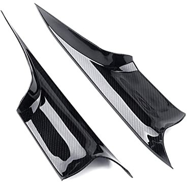 Nonuin Türgriff Innen Für B&MW F01 F02 7er 2008–2015 2 Stück Auto-Innentürgriffe Abdeckung Vorne Hinten Links + Rechts Türgriff Pull Carrier Schutzhülle (Farbe : Carbon, Size : Front)