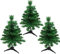 Canzoon Albero di Natale Piccolo 3 pcs Albero di Natale da Tavolo 30cm Mini Alberello di Natale Per Natale Party Natale Table Top Decor Natale