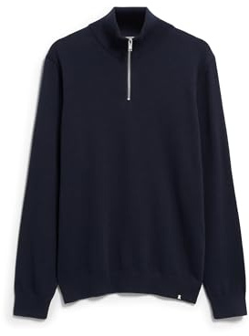 ARMEDANGELS Herren Pullover aus Bio-Baumwolle FAABES Regular Fit Night Sky