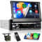 Inefala Radio Coche 1 DIN con Wireless Carplay & Android Auto & Mirror Link, 7 Pulgadas Pantalla Táctil Autoradio Bluetooth con Am/FM/RDS Radio USB SWC Mando a Distancia Mic+Cámara Trasera