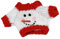 FLCPJGV Strickpullover für Plüschfiguren, Puppenmode zum Selbermachen für 17 cm, Schneemann