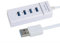 Adaptateur Hub USB 2.0 4 en 1 haute vitesse Hub répartiteur 4 ports avec lumières LED pour ordinateur portable PC