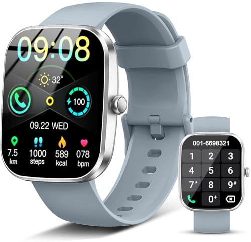2026 Smart Watch (Answer/Make Call), 1.91 HD Smartwatch for Men Women | 115+ Sport Modes Fitness Activity Trackers, SPO2/Heart Rate/Sleep Monitor, IP68 Waterproof Step Counter for Android iOS
